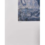 Marc Chagall (1887-1985), Bukiet kwiatów i para