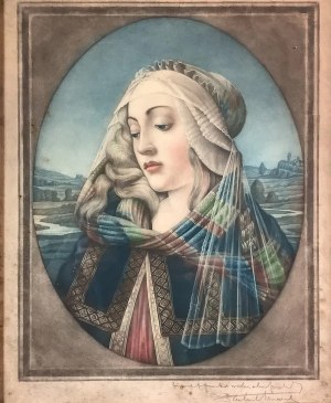 Sandro Botticelli (1445-1510), Madonna, ok. 1921