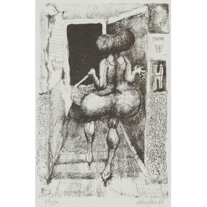 Jan Lebenstein (1930-1999), Ballon - Baba (Ballon- Pupa), 1966
