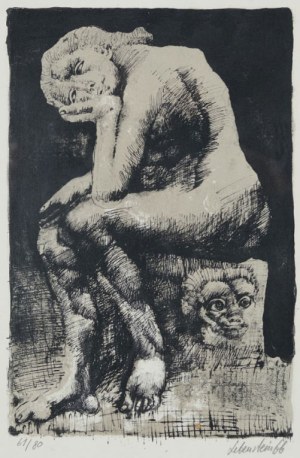 Jan Lebenstein (1930-1999), Petite vertu (mała cnota), 1966