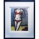 Bernard Buffet (1928-1999), Sulla spiaggia, 1967