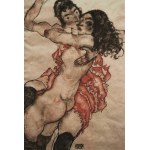 Egon Schiele (1890-1918), Two girls in an embrace