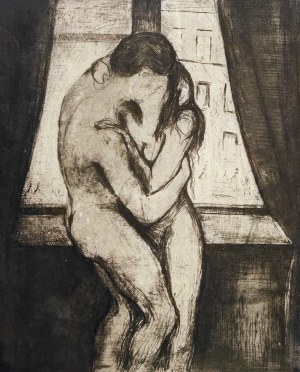 Edvard Munch (1863-1944), Pocałunek