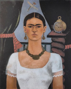 Frida Kahlo (1907-1954), Autoportret z naszyjnikiem