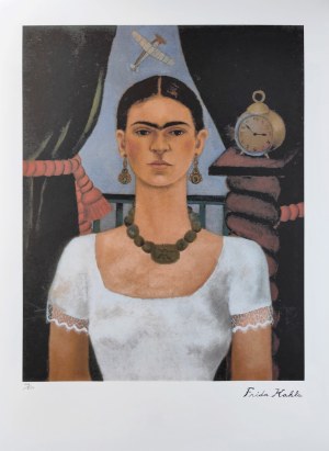 Frida Kahlo (1907-1954), Autoportret z naszyjnikiem