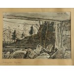 Mieczyslaw Wejman (1912-1997), View from the sanatorium over Zakopane, 1954