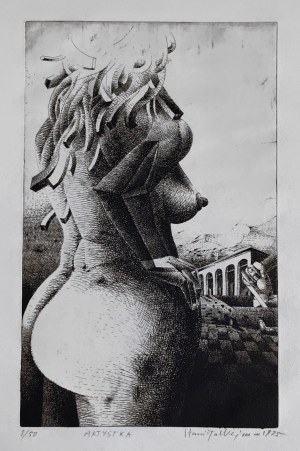 Stanisław Wejman (ur. 1944), Artystka, 1975