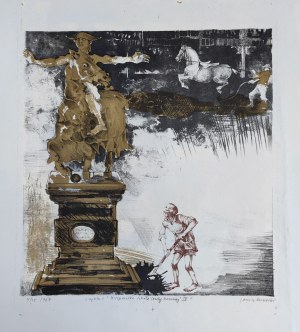 Janusz Karwacki (ur. 1940), Hiszpańska szkoła jazdy konnej IV, 1957