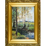 Viktor Koretsky (1890-1980), Landscape with birches