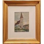 Nikifor Krynicki (1895-1968), Krakow city willa seło, 1960s.