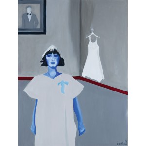Marzena Taūer-Konecka, WHITE SUIT, 2025