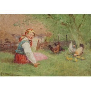 Adam Setkowicz, La fille aux poules