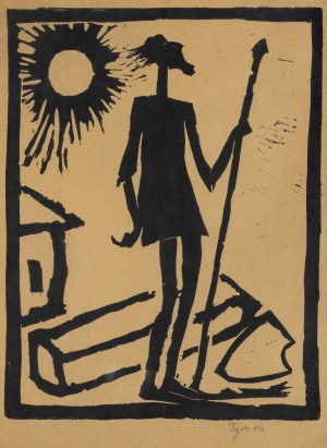 Tymon Niesiołowski, Don Kichot przed oberżą, 1955