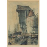 Hugo Eichler, ŻURAW W GDAŃSKU, ok. 1930