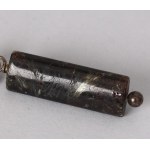 Hanging earrings with chalcedony, 1930s.