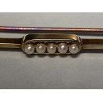 Brooch with pearls, 1st half of 20th century.