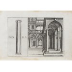 Hans Vredeman de Vries (c. 1527-1607), Hendrik Hondius (1573-1650), Ionic Order, from: The Book of Architecture, edited by Hendrik Hondius, The Hague, c. 1620.
