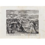 Raphael Sadeler (1560-1632), Saint Dorotheus, from the series: Trophaeum Vitae Solitariae, published by Sadeler Brothers, Venice, 1598.