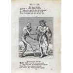 Jacques Antony Chovin (1720-1776) according to Matthäus Merian (1593-1650), Dance of Death - Herold, published in Basel, 1744.