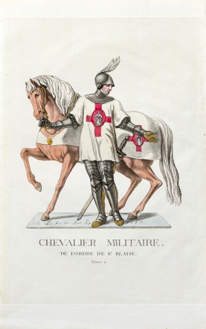 Jacques-Charles Bar (1740-1811), Rycerz zakonu Św. Błażeja, wyd. Paryż, 1782 r.