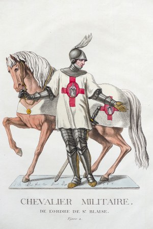Jacques-Charles Bar (1740-1811), Rycerz zakonu Św. Błażeja, wyd. Paryż, 1782 r.