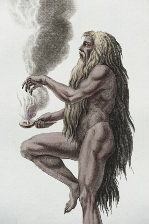 Jacques-Charles Bar (1740-1811), Fakir stojący na jednej nodze, wyd. Paryż, 1782 r.