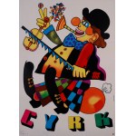 proj. Marian STACHURSKI (1931-1980), Circus, Desa 1978 reprint