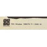 Designed by Jan LENICA (1928-2001), 9th National Festival of Puppet Theaters. Opole, 1979