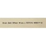 proj. Saul BASS (1920-1996), Sinfonia Varsovia World Tour, 1987