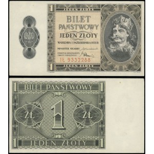 Poland, 1 zloty, 1.10.1938, I£