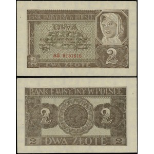 Polsko, 2 zloté, 1.08.1941, AE