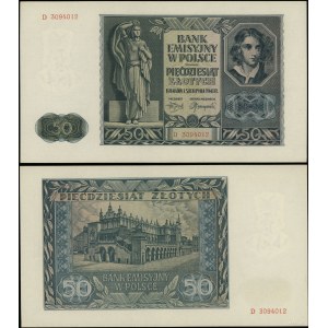 Poland, 50 zloty, 1.08.1941, D