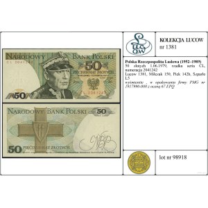 Poland, 50 zloty, 1.06.1979, CL