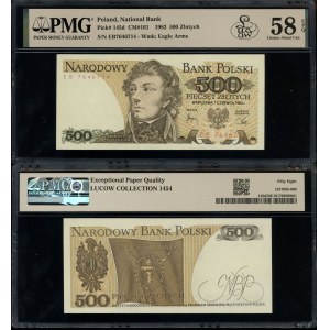 Poland, 500 zloty, 1.06.1982, EB