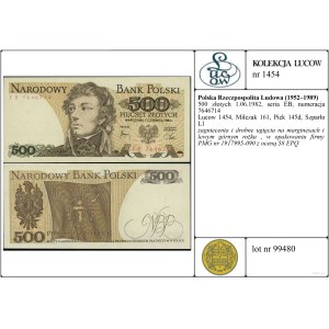 Poland, 500 zloty, 1.06.1982, EB