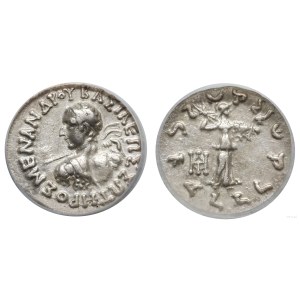 Greece and post-Hellenistic, drachma, (155-130 B.C.), Pushkalavati