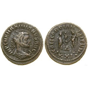 Roman Empire, coin antoninian, (293), Cisicus