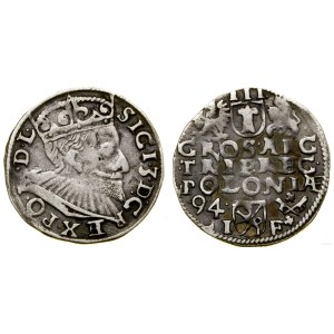 Polska, trojak, 1594, Poznań