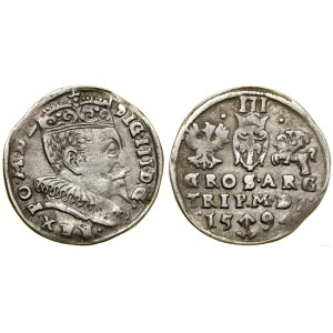 Poland, trojak, 1594, Vilnius
