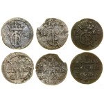 Poland, set of 3 x shellac