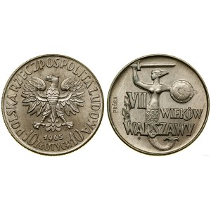 Poland, 10 zloty, 1965, Warsaw