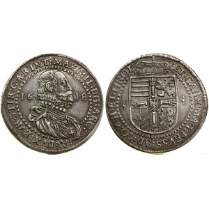 Austria, thaler, 1618, Hall