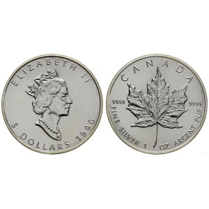 Canada, $5, 1990, Ottawa