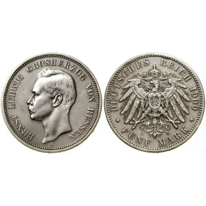 Germany, 5 marks, 1900 A, Berlin