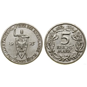 Germany, 5 marks, 1925 D, Munich