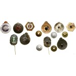 Poland, set of 5 badges