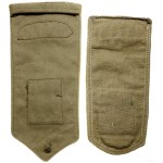 Poland, Set of 2 placemats with the Poland insignia and the 8th British Army insignia of honor (the so-called Crusader shield) and 2 sheaths for the