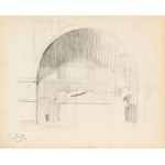 Eugene ZAK (1887-1926), Niche with tombstone, 1904