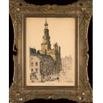 Leon WYCZÓŁKOWSKI (1852-1936), City Hall in Poznań, 1933