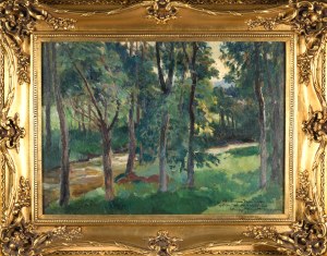 Stefan FILIPKIEWICZ (1879-1944), Pejzaż leśny, 1930